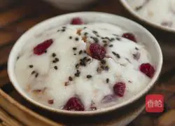 Sweet Illustration of how to make soft rice cakes by grinding rice into powder that is delicious and easy to digest 8