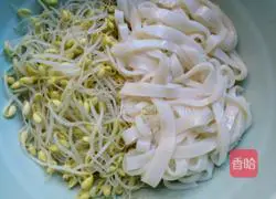Illustration of how to make cold rice and noodles 4