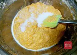 Milk Pumpkin Hair Cake Recipe Illustration 5