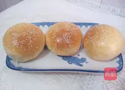 Egg Illustration of how to make burgers 1