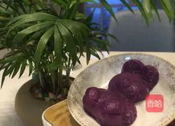 Purple sweet potato cake recipe 14