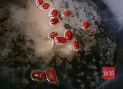 Illustration of how to make oil porridge 5