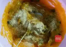 Illustration of how to make pumpkin hair cake 4