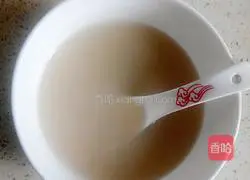 Illustration of how to make cornmeal cake 1