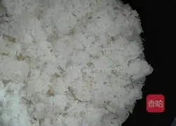 Pumpkin braised rice recipe illustration 3