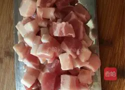 Illustration of how to make potato stewed rice 1