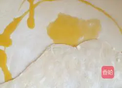 Pumpkin flower roll.Illustration of how to make it 5