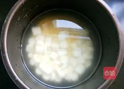 Brown sugar yam and millet porridge recipe 4