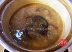 Illustration of how to make shrimp porridge 9