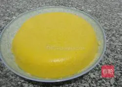 Illustration of how to make cornmeal cake 6