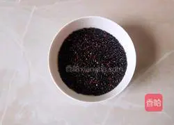 Black rice porridge recipe 1