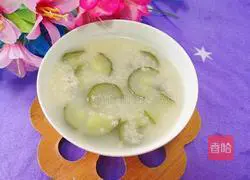 Illustration of how to make cucumber and millet porridge 6