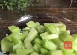 Illustration of how to make melon and millet porridge 3