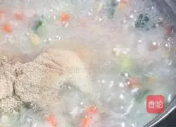 Cucumber and shrimp porridge recipe 11