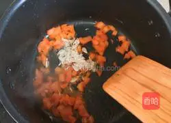 Illustration of how to make tomato and mushroom pearl noodles 10