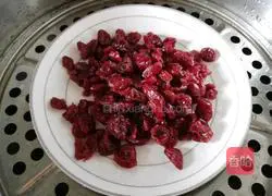 Cranberry glutinous rice cake recipe 3