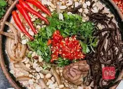 Illustration of making rice noodles 8