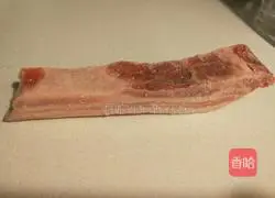 Stewed beans and noodles in iron pot Illustration of how to make noodles 1