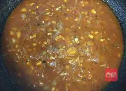 Illustration of how to make spaghetti bolognese 4