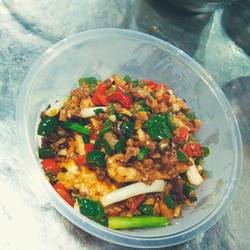 Pot stickers and tofu