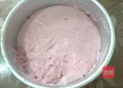 Illustration of how to make purple sweet potato cake 6