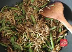 Illustration of braised noodles 5