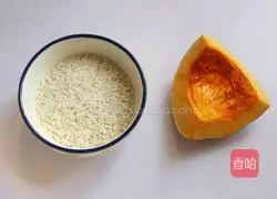 Rice and pumpkin porridge recipe 1