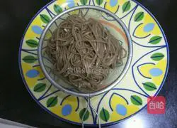 Illustration of making cold buckwheat noodles 6