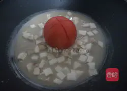 Illustration of how to make tomato, soy, milk, mushroom and multigrain rice 5