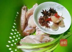 Illustration of how to make salt-baked chicken wings in rice cooker 1