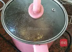 Illustration of how to make red bean glutinous rice cake 4