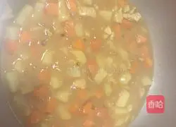Illustration of how to make curry rice 8