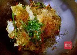 Fried rice Illustration of thread making 8