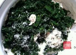 Illustration of how to make carrot and cherry steamed buns (carrot leaves) 5