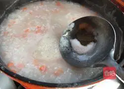 Illustration of how to make vegetable lean meat porridge 11