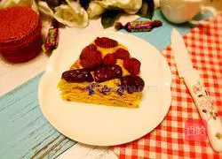 Illustration of how to make red date and walnut hair cake 5