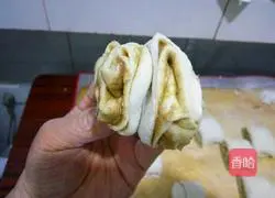 Sesame paste large flower roll Practice illustration 9