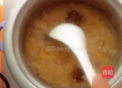 Illustration of how to make candied date and wheat porridge 10