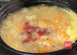 Illustration of how to make eye-pleasing and stomach-pleasing porridge 7