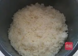 Illustration of how to make colorful rice balls 6