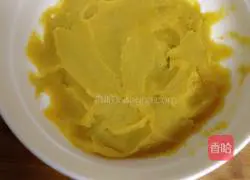 Illustration of how to make sweet potato cake 2