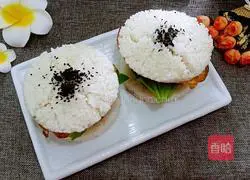 meter Illustration of how to make burgers 21