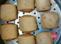 Illustration of how to make red date rolls, a special delicacy for my wife 8