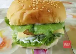 Illustration of how to make hamburgers 12