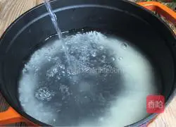 Lotus root lean meat porridge recipe 3