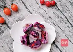 Purple Sweet Potato Cold Cake Recipe Illustration 9