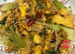 Illustration of how to make fried rice noodles 10