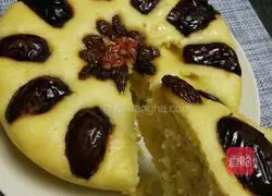 Illustration of how to make milky corn cake 8