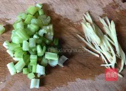 Illustration of how to make shrimp porridge 3