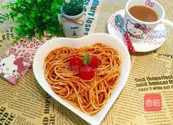 Illustration of how to make classic spaghetti bolognese 13